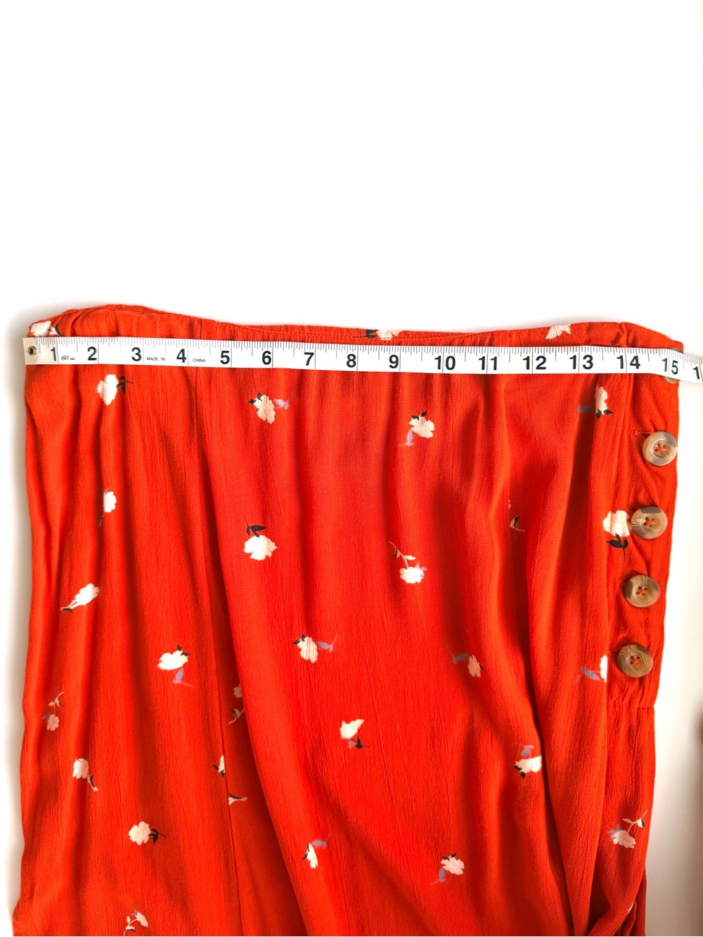 O’Neill 2 PC Floral set. Top - size L. Skirt - size M - Picture 9 of 13
